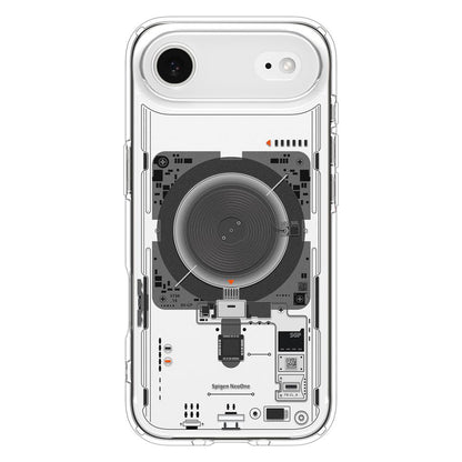 MagSafe cover til Apple iPhone 17 Air, Spigen, Ultra Hybrid Neo One, Gennemsigtig