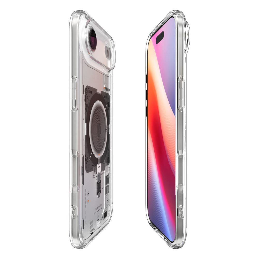 MagSafe cover til Apple iPhone 17 Air, Spigen, Ultra Hybrid Neo One, Gennemsigtig
