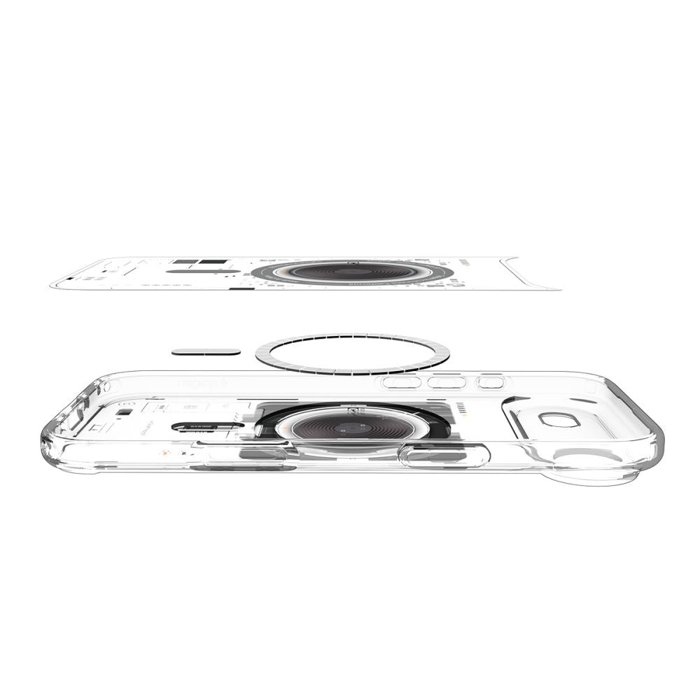MagSafe cover til Apple iPhone 17 Air, Spigen, Ultra Hybrid Neo One, Gennemsigtig