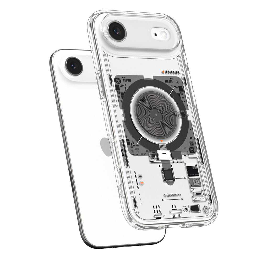 MagSafe cover til Apple iPhone 17 Air, Spigen, Ultra Hybrid Neo One, Gennemsigtig