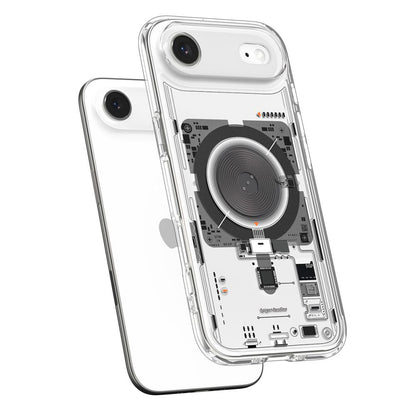 MagSafe cover til Apple iPhone 17 Air, Spigen, Ultra Hybrid Neo One, Gennemsigtig