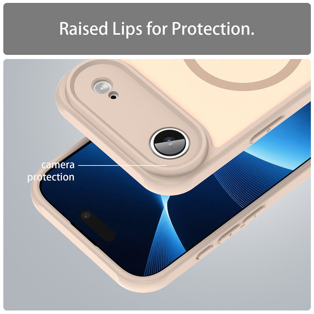 MagSafe cover til Apple iPhone 17 Air, Techsuit, HaloFrost II, Gylden