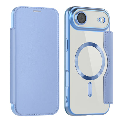 MagSafe cover til Apple iPhone 17 Air, Techsuit, SmartMag Book, Blå
