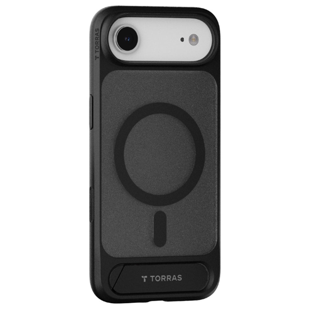 MagSafe cover til Apple iPhone 17 Air, Torras, Pstand, Sort