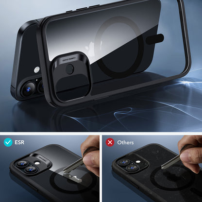 MagSafe cover til Apple iPhone 17, ESR, Classic Hybrid, Sort Transparent