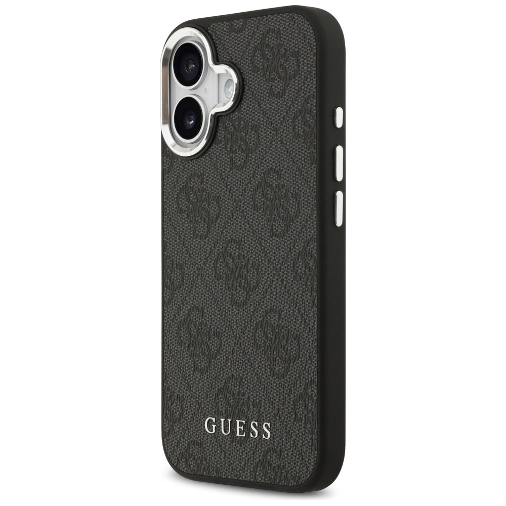 MagSafe cover til Apple iPhone 17, Guess, 4G Classic Logo, Sort
