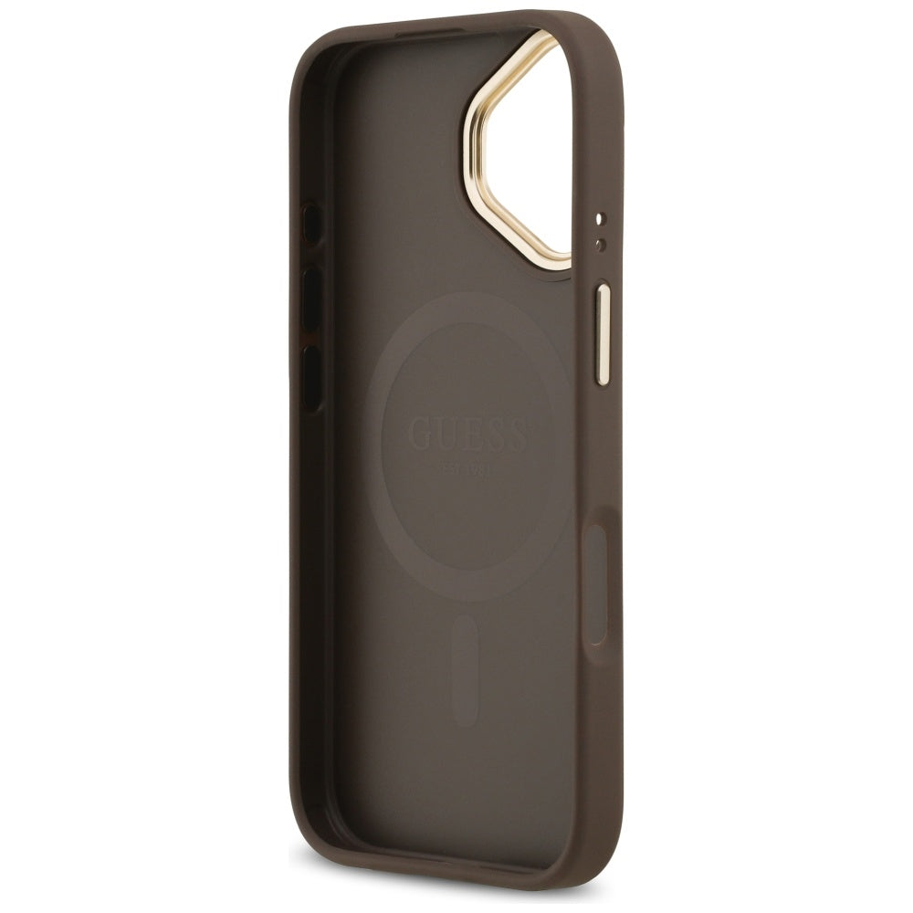 MagSafe cover til Apple iPhone 17, Guess, 4G Classic, Brun