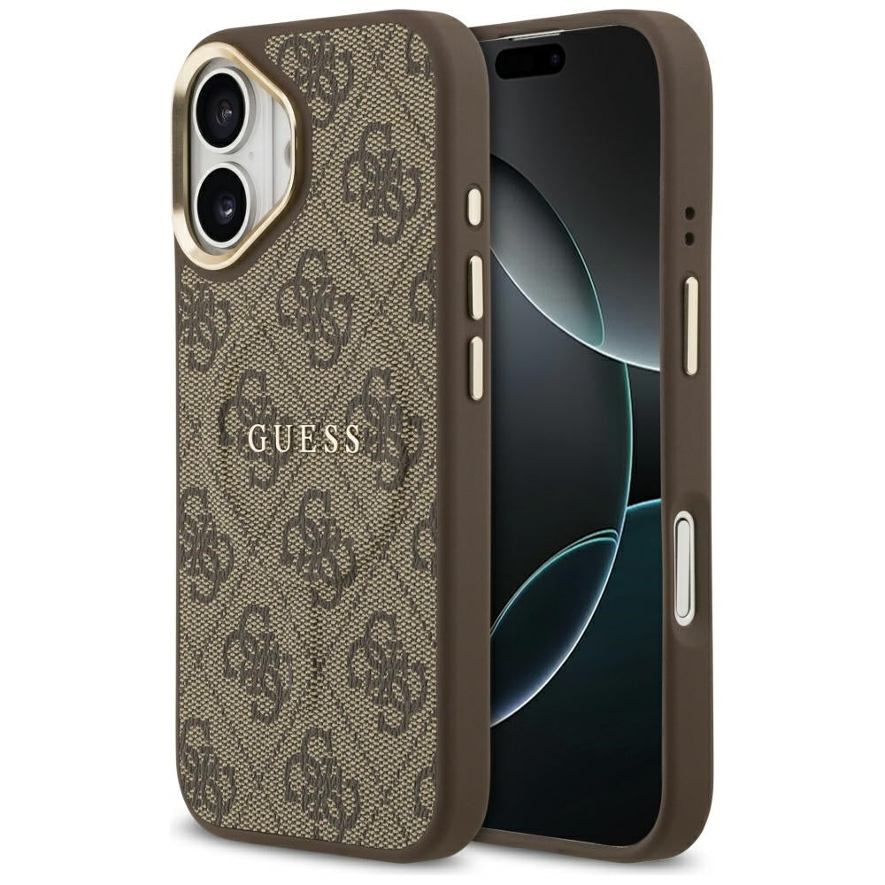 MagSafe cover til Apple iPhone 17, Guess, 4G Classic, Brun