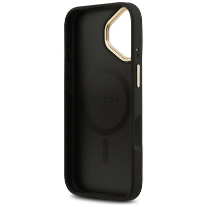 MagSafe cover til Apple iPhone 17, Guess, 4G Classic, Sort