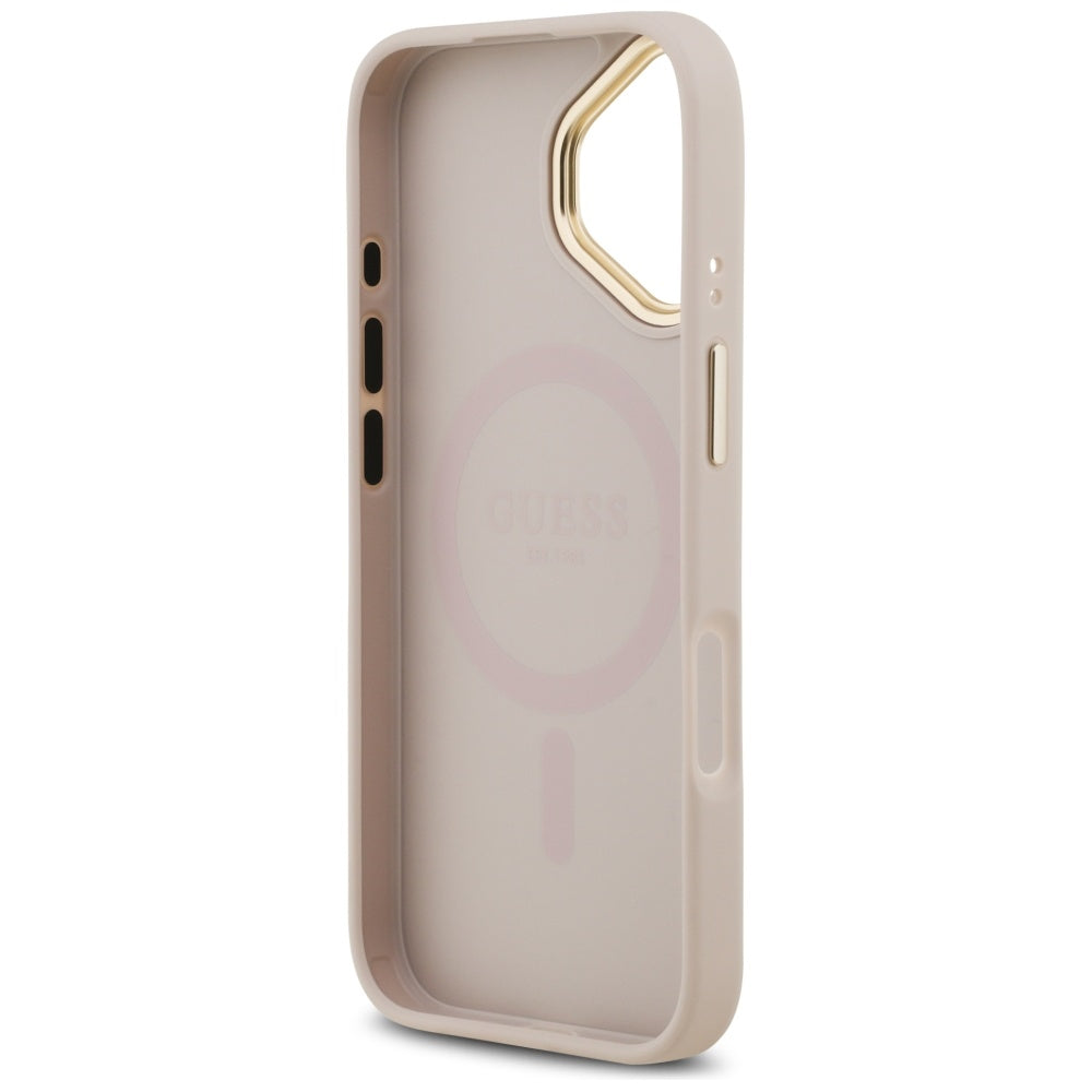 MagSafe cover til Apple iPhone 17, Guess, 4G Classic, Pink