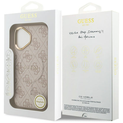 MagSafe cover til Apple iPhone 17, Guess, 4G Classic, Pink
