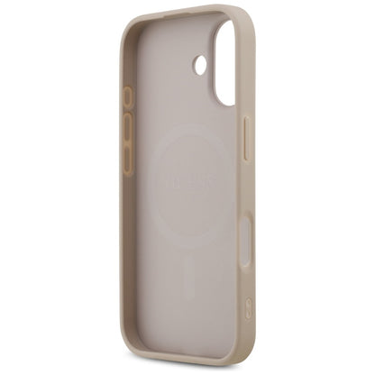MagSafe cover til Apple iPhone 17, Guess, 4G Printed Stripes, Pink