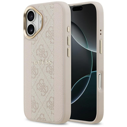 MagSafe cover til Apple iPhone 17, Guess, 4G Stripe, Pink