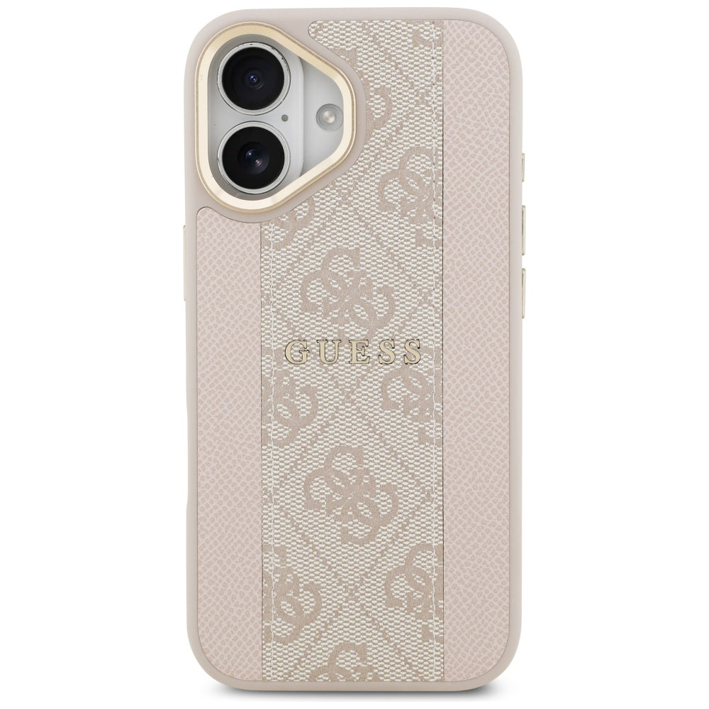 MagSafe cover til Apple iPhone 17, Guess, 4G Stripe, Pink