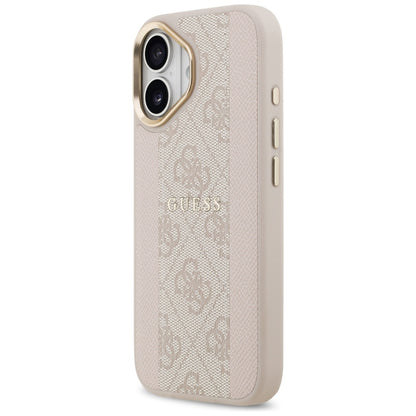 MagSafe cover til Apple iPhone 17, Guess, 4G Stripe, Pink