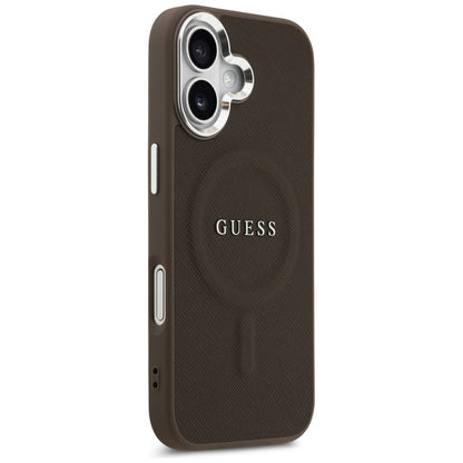 MagSafe cover til Apple iPhone 17, Guess, Classic Logo, Brun