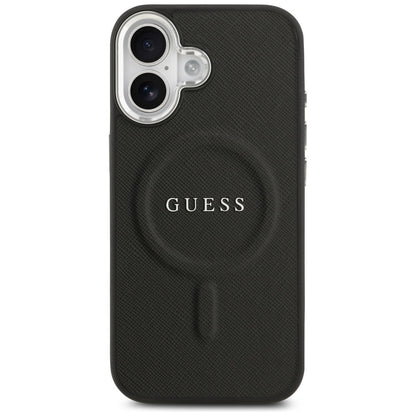 MagSafe cover til Apple iPhone 17, Guess, Classic Logo, Sort