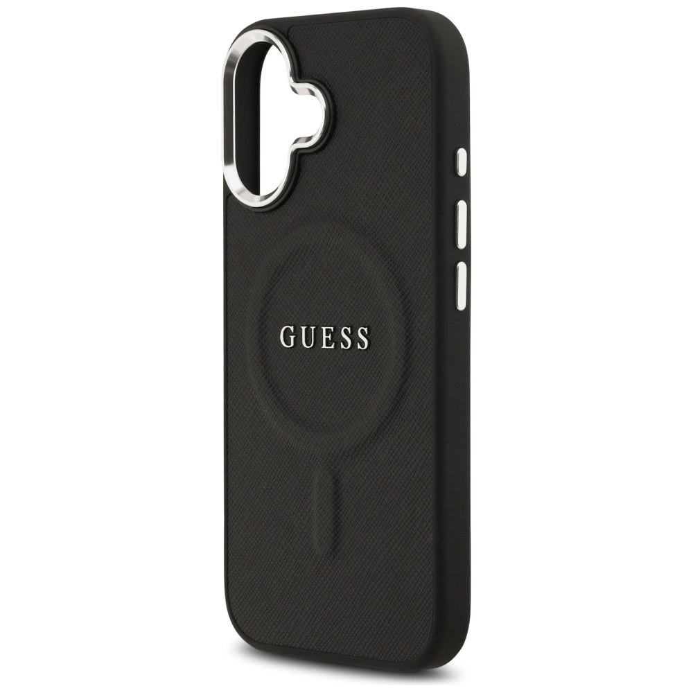 MagSafe cover til Apple iPhone 17, Guess, Classic Logo, Sort