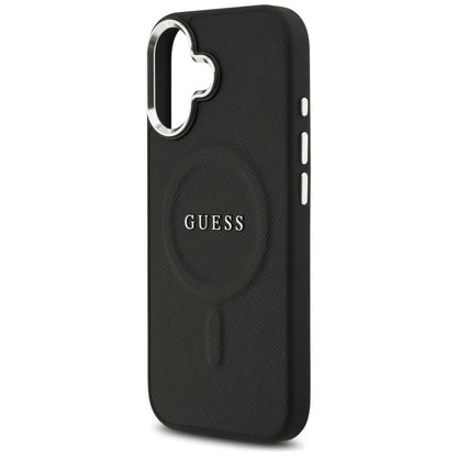 MagSafe cover til Apple iPhone 17, Guess, Classic Logo, Sort