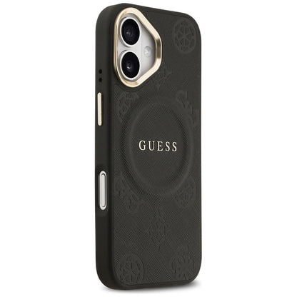 MagSafe cover til Apple iPhone 17, Guess, Peony Hot Stamp, Sort