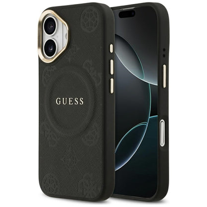MagSafe cover til Apple iPhone 17, Guess, Peony Hot Stamp, Sort