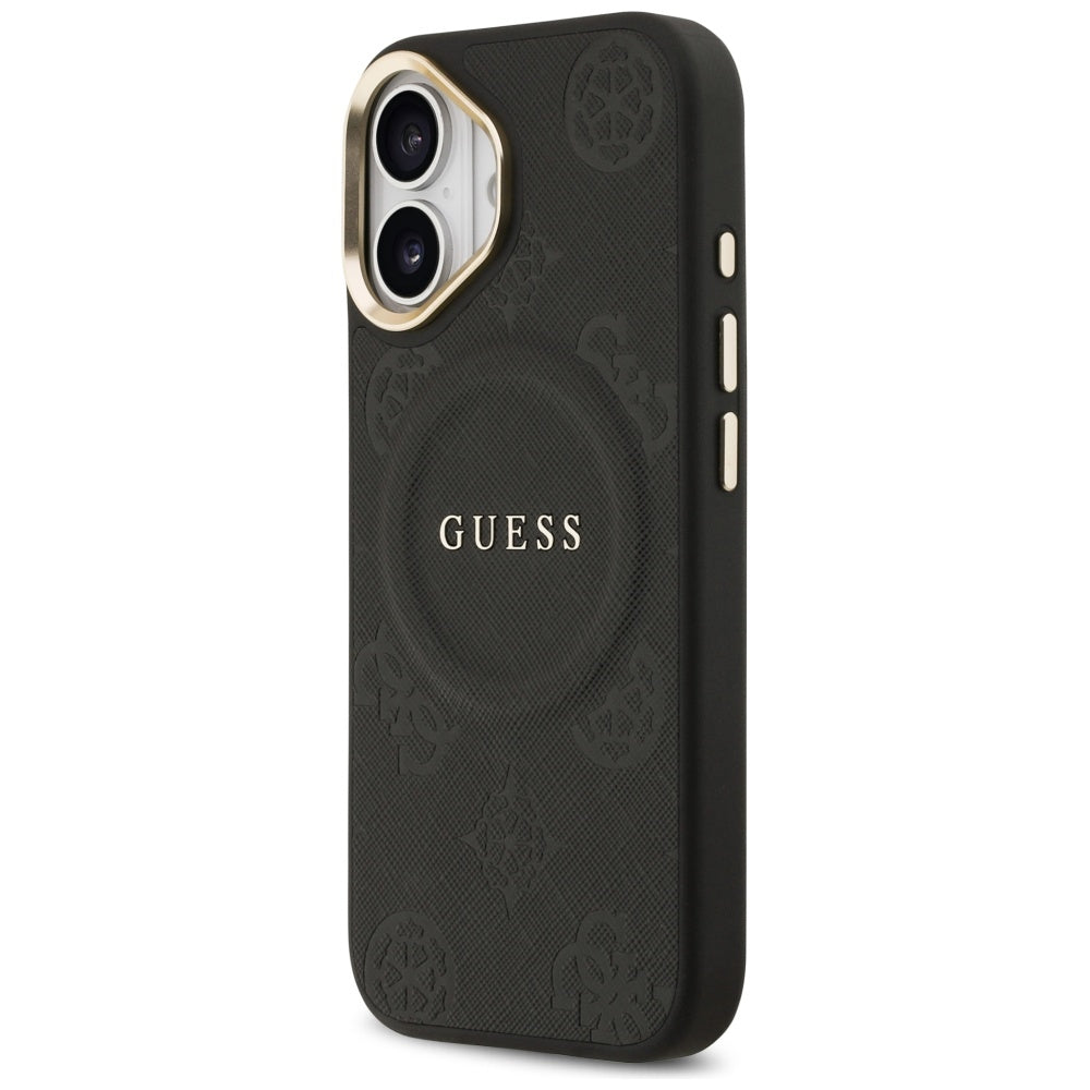 MagSafe cover til Apple iPhone 17, Guess, Peony Hot Stamp, Sort