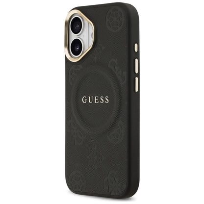 MagSafe cover til Apple iPhone 17, Guess, Peony Hot Stamp, Sort