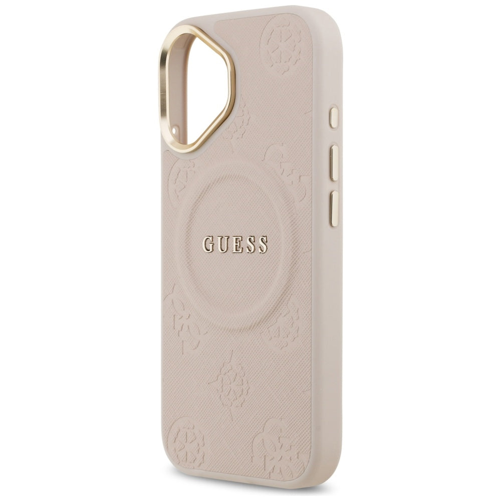 MagSafe cover til Apple iPhone 17, Guess, Peony Hot Stamp, Pink