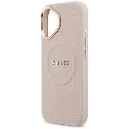 MagSafe cover til Apple iPhone 17, Guess, Peony Hot Stamp, Pink
