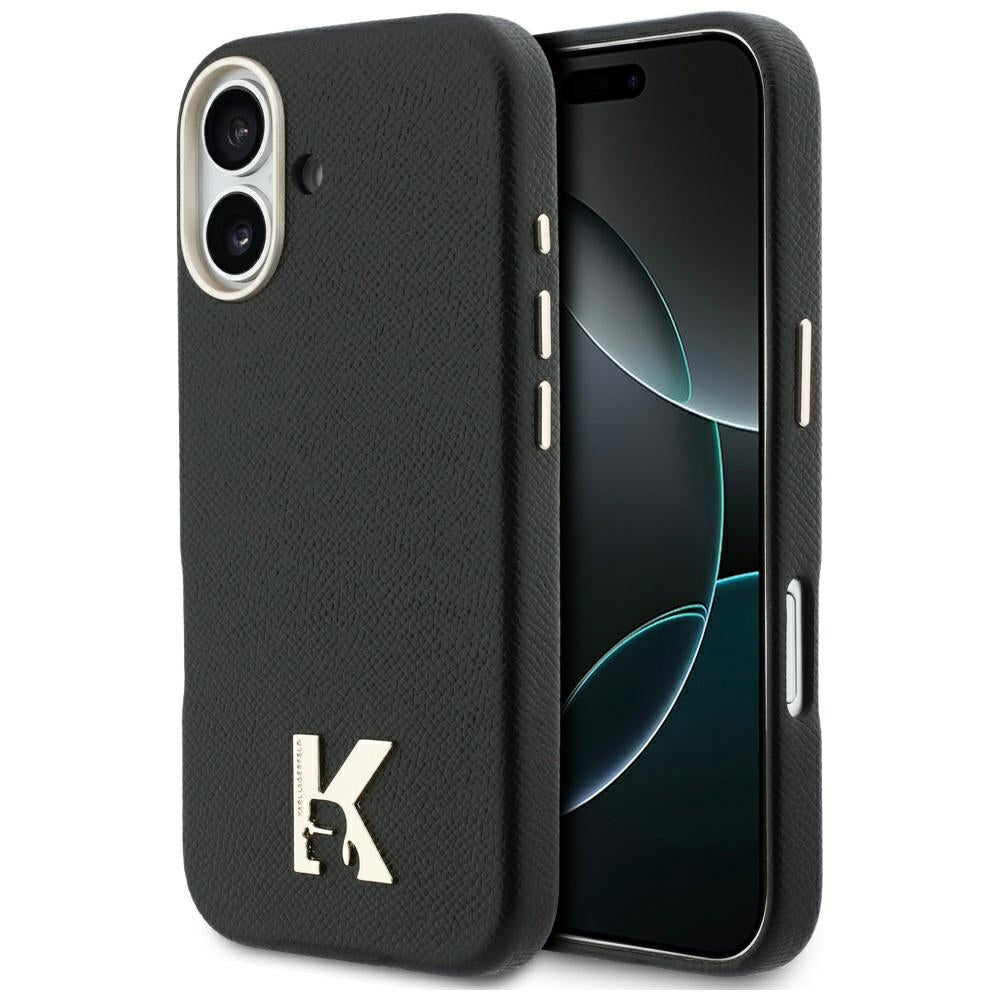 MagSafe cover til Apple iPhone 17, Karl Lagerfeld, Karl Head Logo, Sort