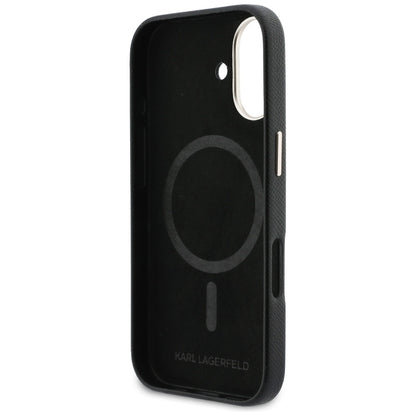 MagSafe cover til Apple iPhone 17, Karl Lagerfeld, Karl Head Logo, Sort