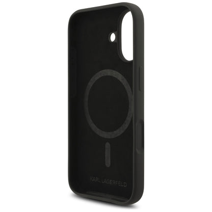 MagSafe cover til Apple iPhone 17, Karl Lagerfeld, Ring Karl & Choupette, Sort