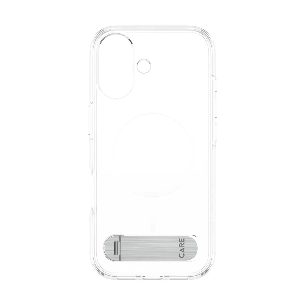 MagSafe cover til Apple iPhone 17, PanzerGlass, med indbygget kickstand, transparent
