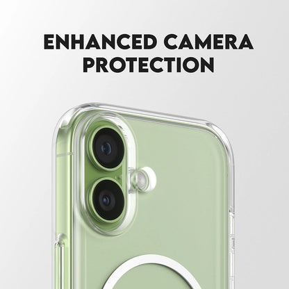 MagSafe cover til Apple iPhone 17, PanzerGlass, med indbygget kickstand, transparent