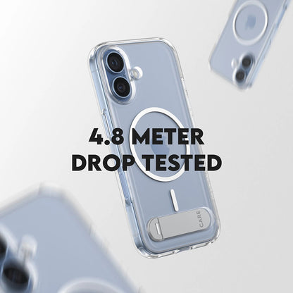 MagSafe cover til Apple iPhone 17, PanzerGlass, med indbygget kickstand, transparent