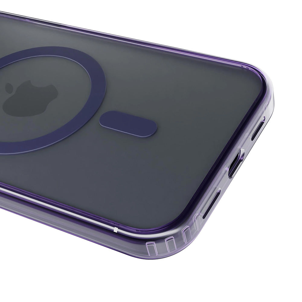 MagSafe cover til Apple iPhone 17 Pro, 3MK, Frosty MagCase, Lilla