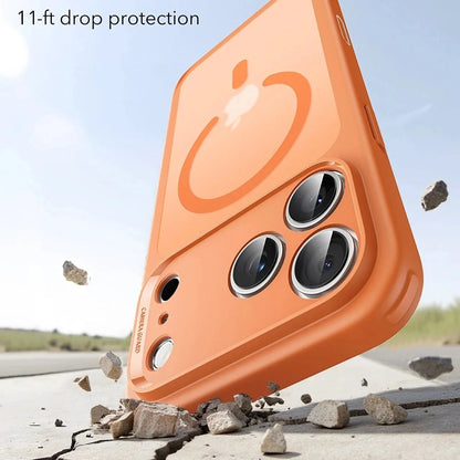 MagSafe cover til Apple iPhone 17 Pro, ESR, Classic Hybrid, Satin Orange