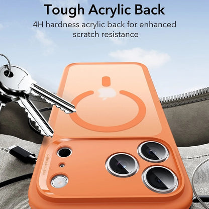 MagSafe cover til Apple iPhone 17 Pro, ESR, Classic Hybrid, Satin Orange