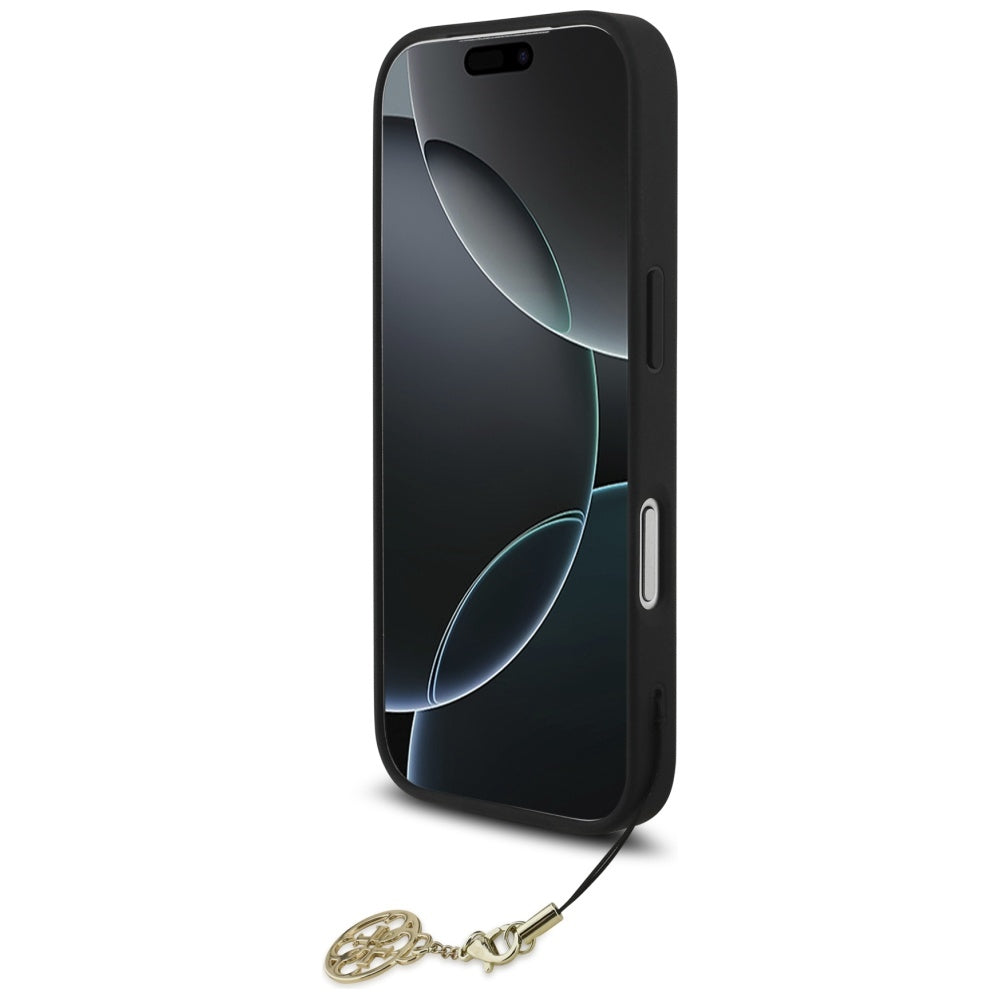 MagSafe cover til Apple iPhone 17 Pro, Guess, 4G Charm Cradle, Sort