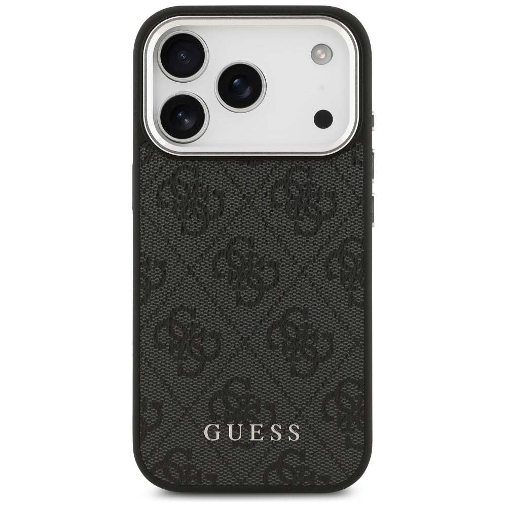 MagSafe cover til Apple iPhone 17 Pro, Guess, 4G Classic Logo, Sort