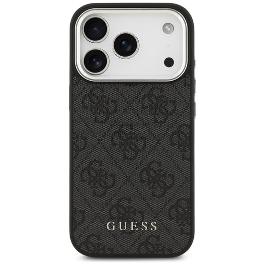 MagSafe cover til Apple iPhone 17 Pro, Guess, 4G Classic Logo, Sort