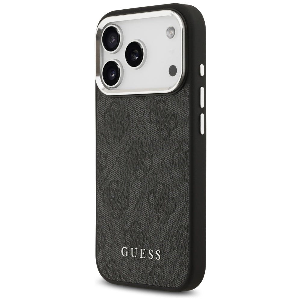 MagSafe cover til Apple iPhone 17 Pro, Guess, 4G Classic Logo, Sort