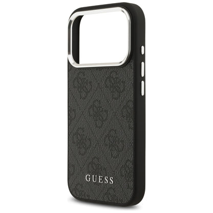 MagSafe cover til Apple iPhone 17 Pro, Guess, 4G Classic Logo, Sort