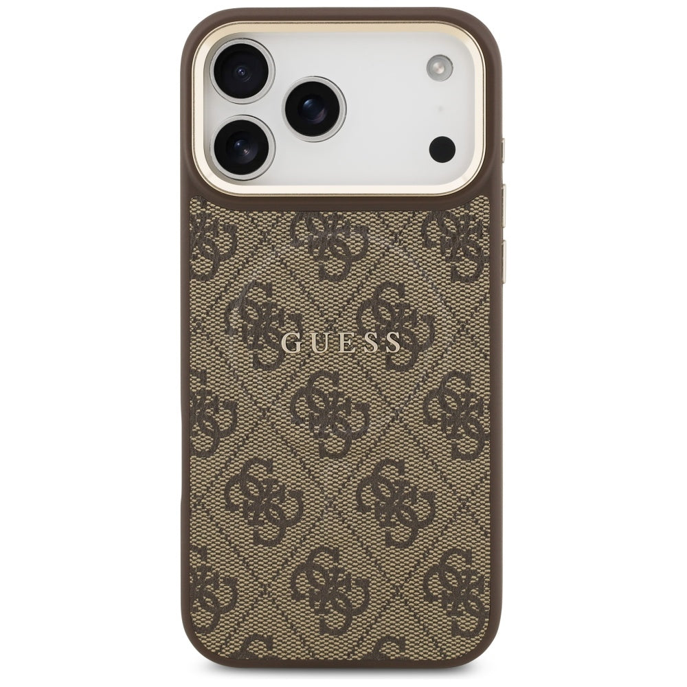 MagSafe cover til Apple iPhone 17 Pro, Guess, 4G Classic, Brun