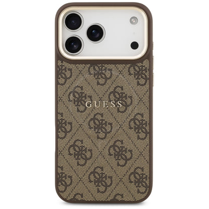 MagSafe cover til Apple iPhone 17 Pro, Guess, 4G Classic, Brun