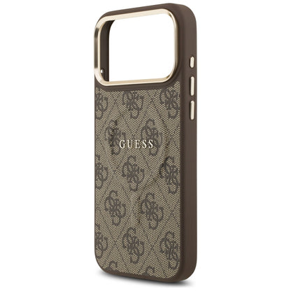 MagSafe cover til Apple iPhone 17 Pro, Guess, 4G Classic, Brun