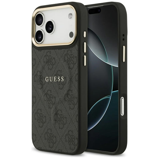 MagSafe cover til Apple iPhone 17 Pro, Guess, 4G Classic, Sort