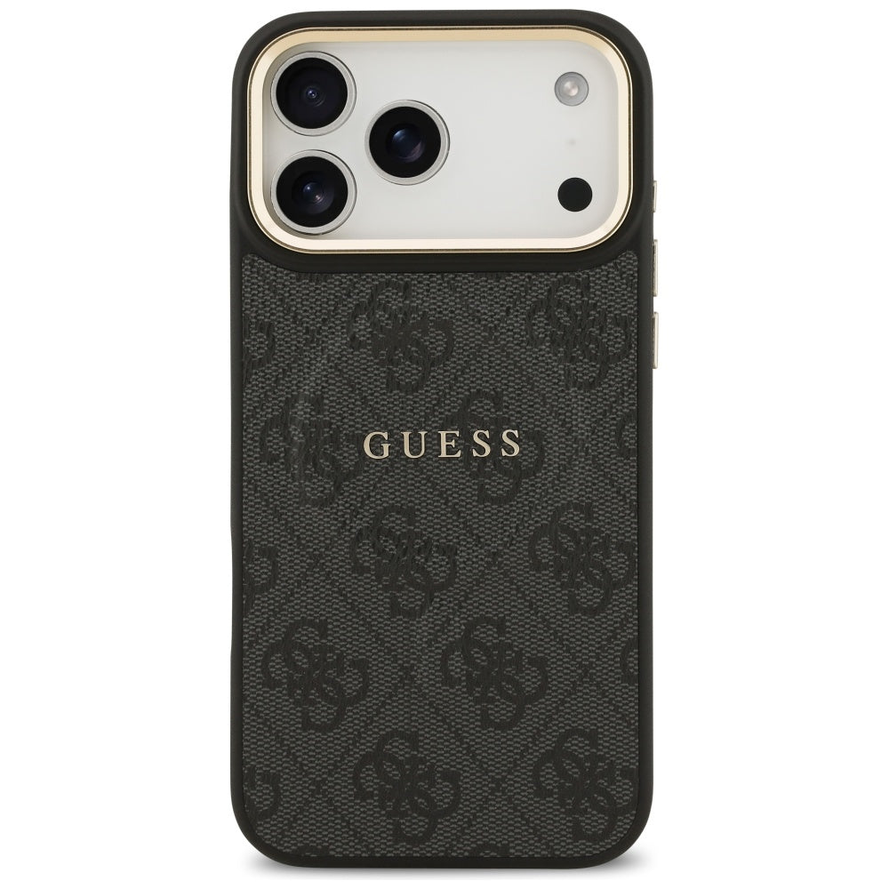 MagSafe cover til Apple iPhone 17 Pro, Guess, 4G Classic, Sort