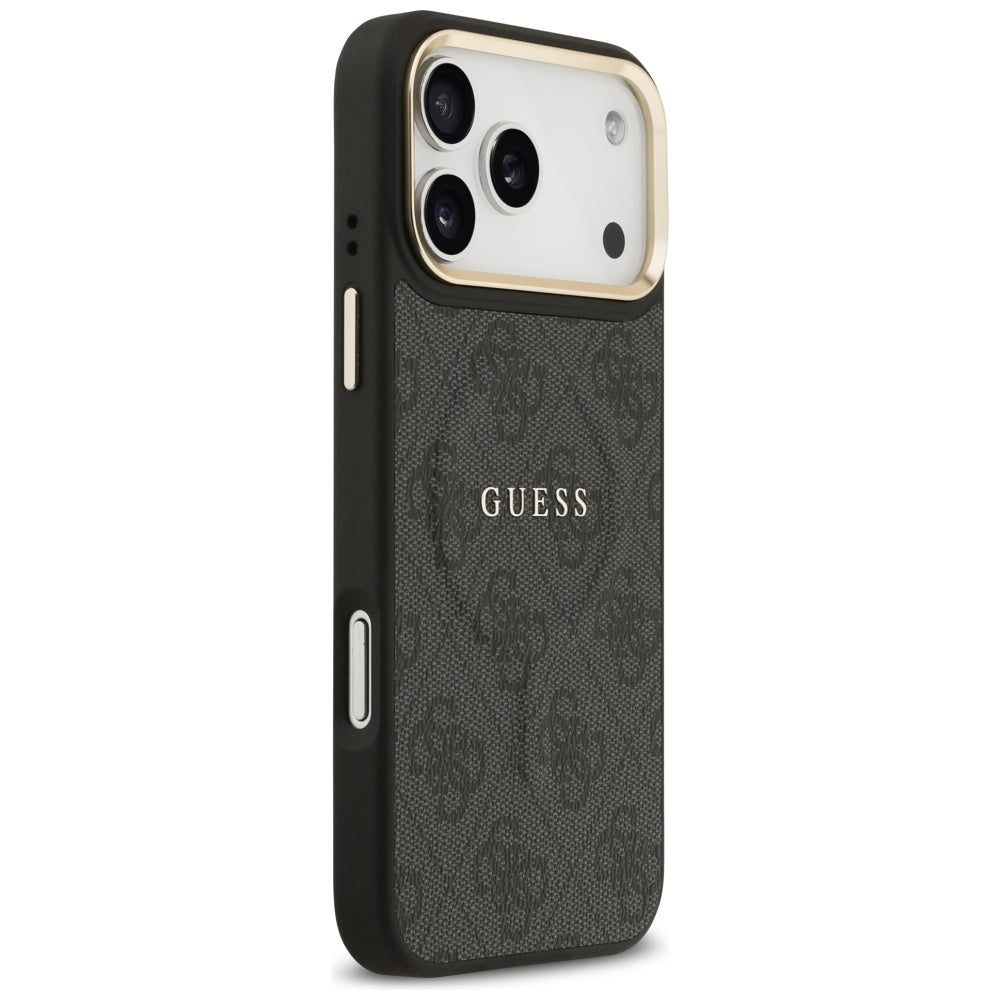 MagSafe cover til Apple iPhone 17 Pro, Guess, 4G Classic, Sort