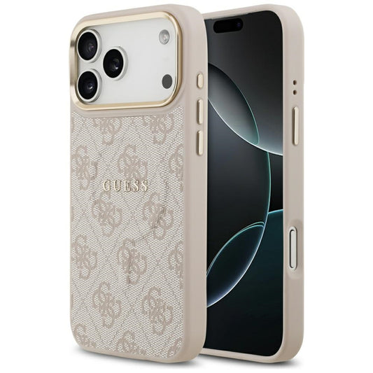 MagSafe cover til Apple iPhone 17 Pro, Guess, 4G Classic, Pink